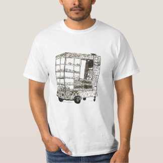 T-shirt Chariot de café