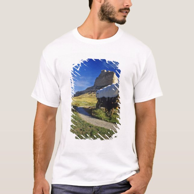 T-shirt Chariot de Conestoga au ressortissant de (Devant)