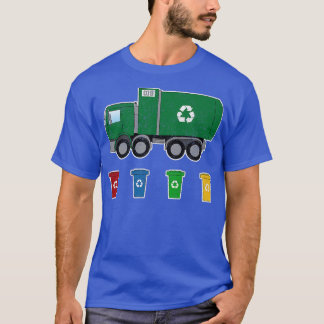 T-shirt Chariot souriant Camion Coloured Cans Recyclage Jo