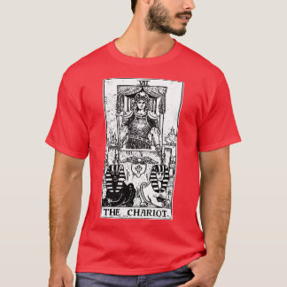 T-shirt Chariot Tarot Card Major Arcana fortune raconter