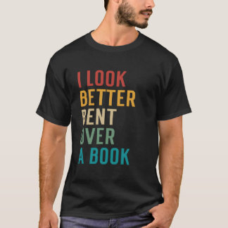 T-shirt Charisme Littéraire Bookish Je suis plus beau penc