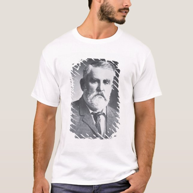 T-shirt Charles bonne nuit (photo de b/w) (Devant)