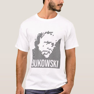 T-shirt Charles Bukowski Portrait design