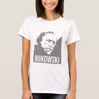 T-shirt Charles Bukowski Portrait design