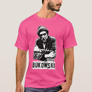 T-shirt Charles Bukowskivintage Pour Les Ventilateurs