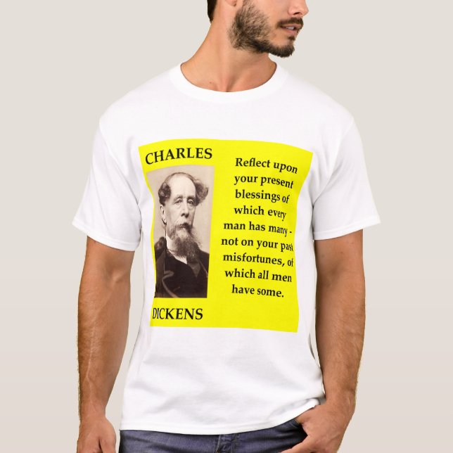 T-shirt Charles Dickens (Devant)
