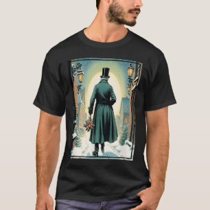 T-shirt Charles Ens Noël Clic Livre Ebenezer Scrooge