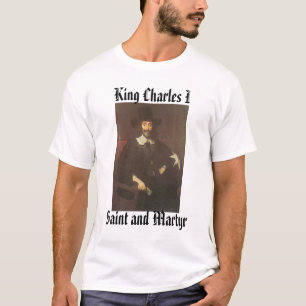 T-shirt Charles I, saint et martyre, le Roi Charles I