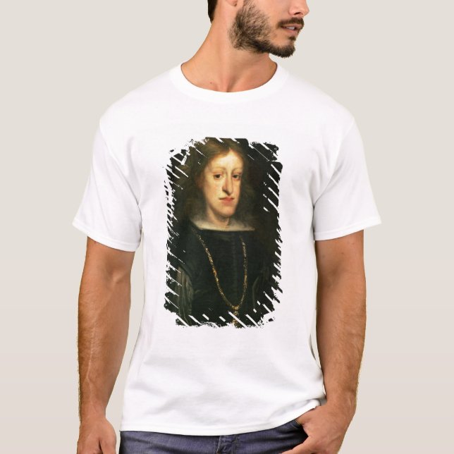 T-shirt Charles II de l'Espagne (Devant)