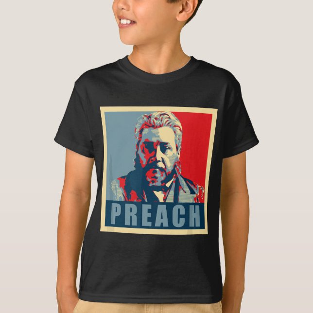 T-shirt Charles Spurgeon PREACH (Devant)
