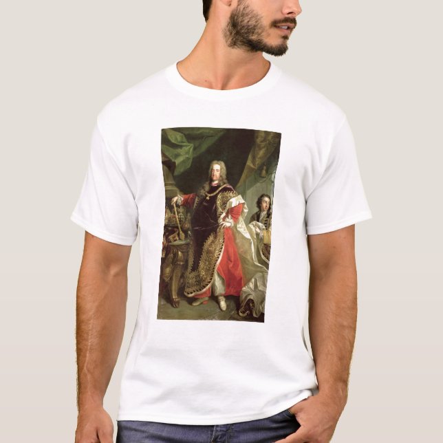 T-shirt Charles VI, port saint d'empereur romain (Devant)