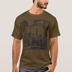 T-shirt Charleston, SC Quartier français St.