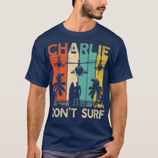 T-shirt Charlie Dont Surf Guerre du Vietnam militaire