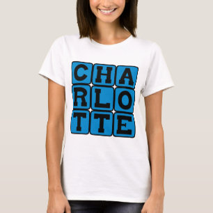 T-shirt Charlotte, Caroline du Nord États-Unis