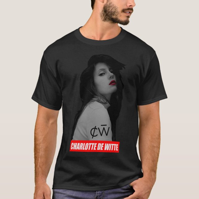 T-shirt Charlotte de witte (Devant)