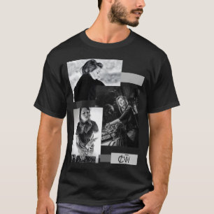 T-shirt Charlotte de Witte - noir et blanc