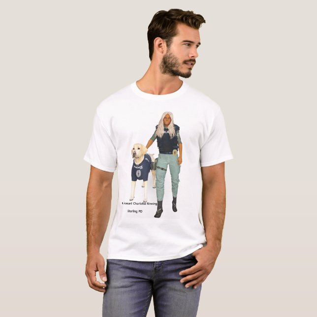 T-shirt Charlotte Rinning (Devant entier)