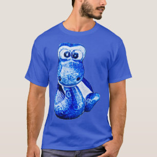 T-shirt Charmant petit serpent bleu 6