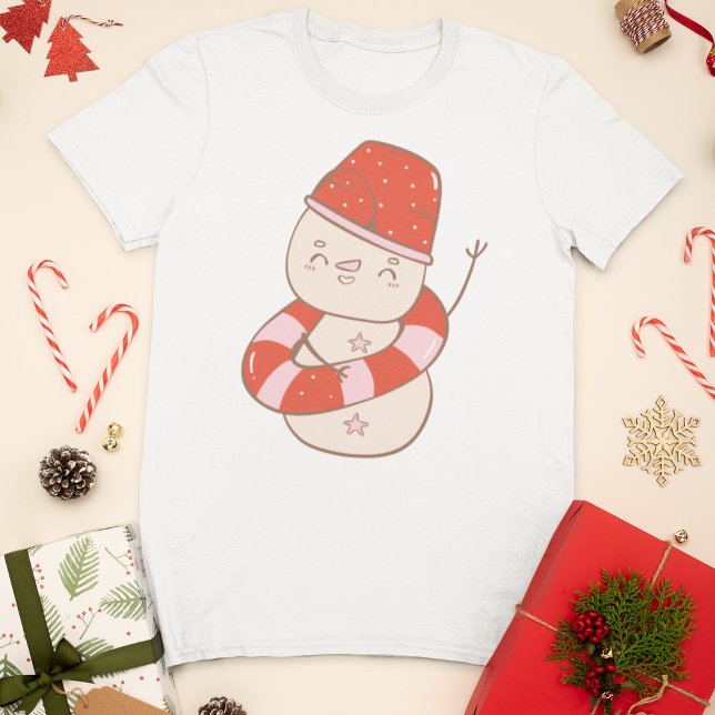 T-shirt Charmant Snowman d'été (Créateur téléchargé)