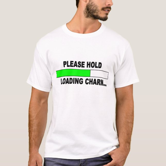 T-SHIRT CHARME DE CHARGEMENT (Devant)