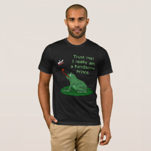 T-shirt Charme de prince et grenouille drôle