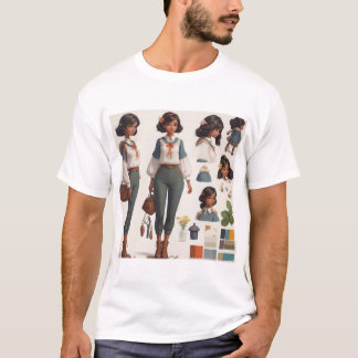 T-shirt Charme Vie rurale Art | Esthétique vintage