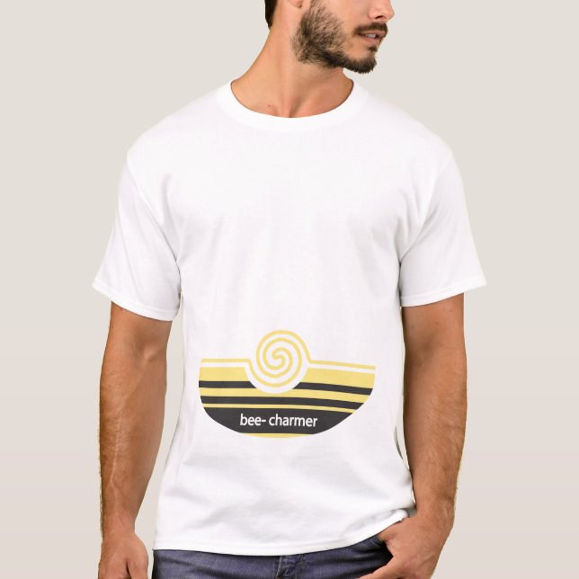 T-shirt charmeur d'abeille (Devant)