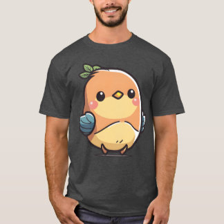 T-shirt Charming Bird A Sweet and Cute Design vintage