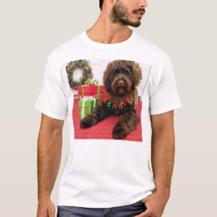 T-shirt Charriot - chien d'eau portugais