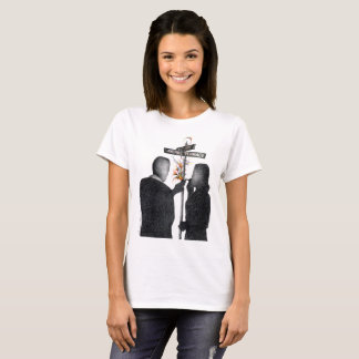 T-shirt Charriot de dames et sommeil de Bacall grand