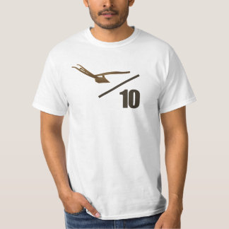 T-shirt Charrue en bois de la chemise 10 diverse -