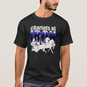 T-shirt Chars de fer - logo - noir
