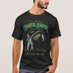 T-shirt Chartre de pêche Master Baiter Capitaine Rod Bende