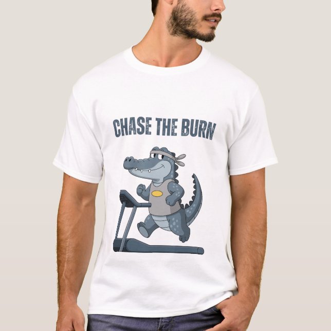 T-shirt Chase the Burn (Devant)
