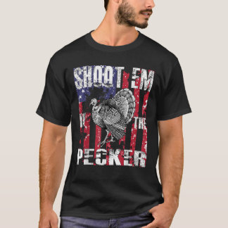 T-shirt Chasse À La Turc Pour Homme À La Chemise Tirer Sur