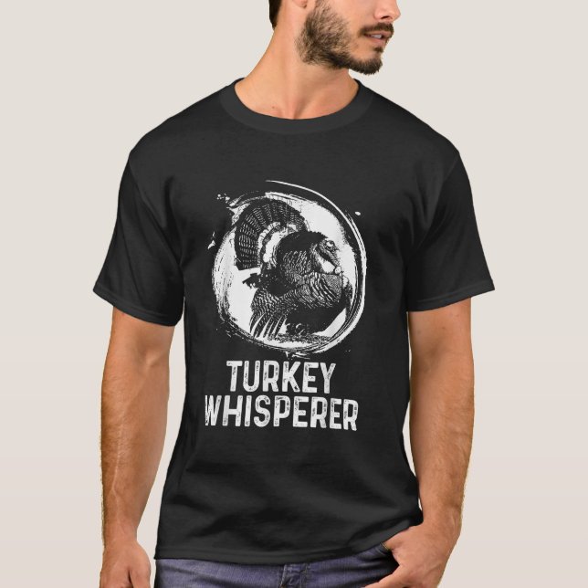 T-shirt Chasse À La Turquie Je Suis Chasse À La Whisperer  (Devant)