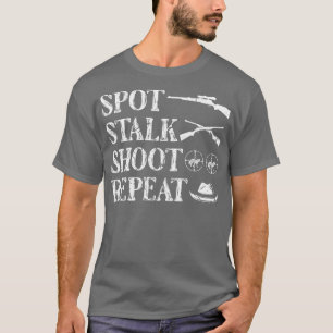 T-shirt Chasse à l'approche Chasseur de coyote