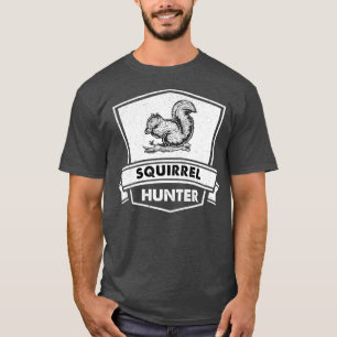 T-shirt Chasse à l'écureuil drôle    ChasseurCool Sarca
