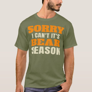 T-shirt Chasse à l'ours amusante