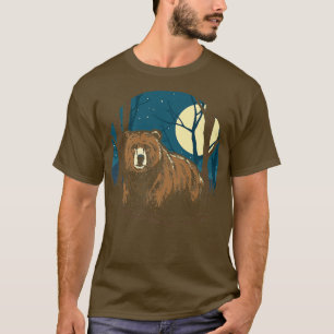 T-shirt Chasse à l'ours Animaux sauvages de l'ours Forêt F