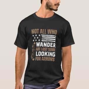 T-shirt Chasse Archer Bow Tir à l'Archer Long Manche T Che