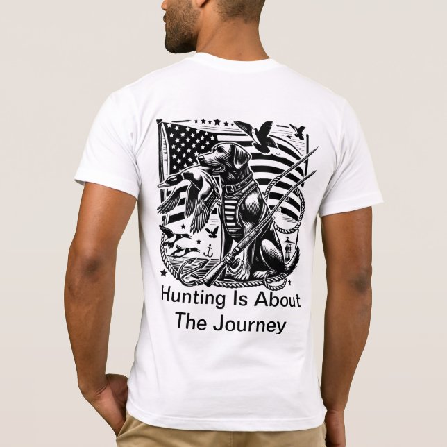 T-shirt Chasse au canard (Dos)