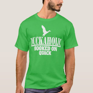 T-shirt Chasse au canard à capuchon accroché à la queue