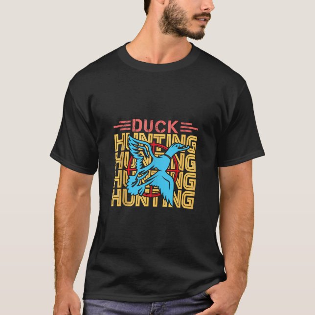 T-shirt Chasse au canard Chasse au canard Débardeur (Devant)