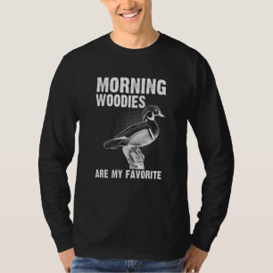 T-shirt Chasse Au Canard Les Bois Du Matin Sont Mes préfér