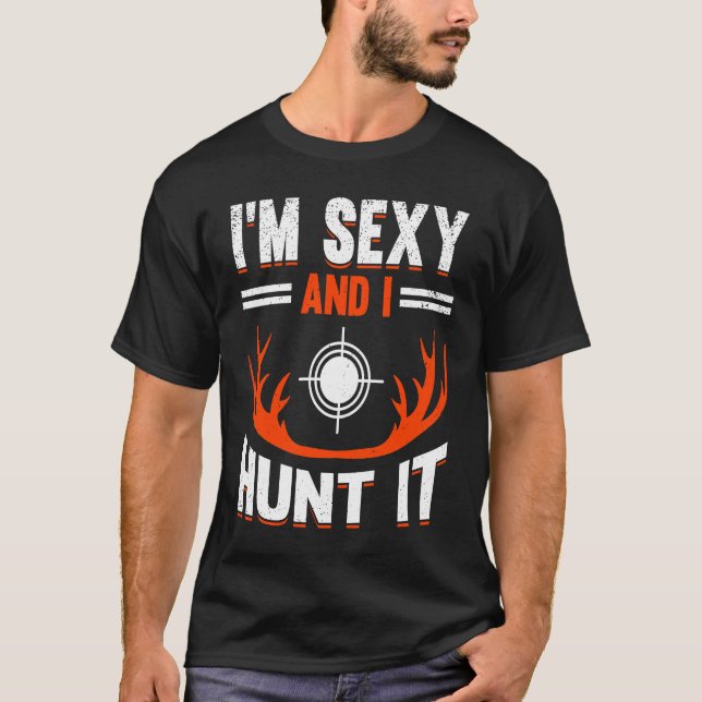 T-shirt Chasse au cerf Chasse saison chasseur (Devant)