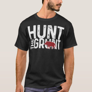T-shirt Chasse au cochon Chasse au cochon La Chasse au coc
