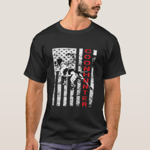T-shirt Chasse au cocon en état de crise avec un chien de