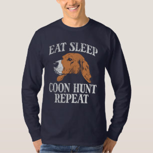 T-shirt Chasse au côlon du sommeil à manger Répétition