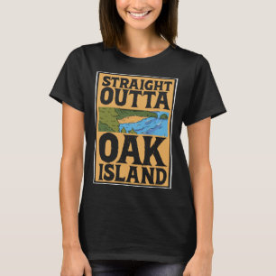 T-shirt Chasse au trésor sur l'île de chêne Mystère sur l'